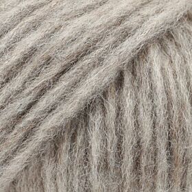 DROPS Wish 08 grijsbeige (mix) - Babyalpaca Merinowol Blowgaren