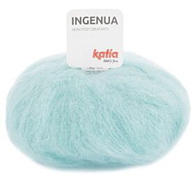 Katia Ingenua - 84 licht turquoise - Mohair Garen 1
