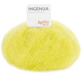 Katia Ingenua - 85 citroengeel - Mohair Garen 1