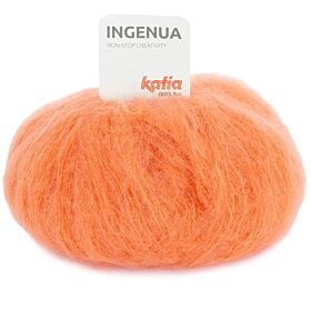 Katia Ingenua - 86 oranje - Mohair Garen 1