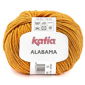 Katia Alabama - 70 okergeel - Katoen/Acryl Garen 1
