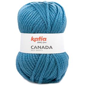 Katia Canada - 61 cyaanblauw - Dik Acrylgaren 1