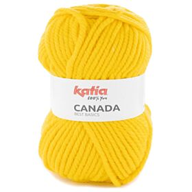 Katia Canada - 62 geel - Dik Acrylgaren 1