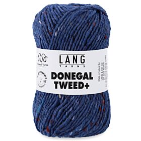 Lang Yarns Donegal Tweed+ - 33 Denimblauw - 100% Scheerwol (Mulesingvrij) 1