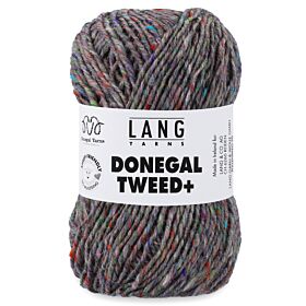Lang Yarns Donegal Tweed+ - 96 Grijs - 100% Scheerwol (Mulesingvrij) 1