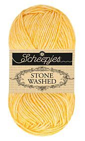 Scheepjes Stone Washed - 838 orpiment - Katoen Garen 1