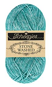 Scheepjes Stone Washed - 849 bright actinolite - Katoen Garen 1