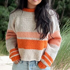 Haakpatroon Lagos Raglan Trui met Drops Air - Haakspot 3