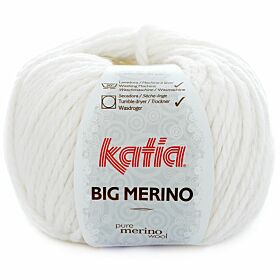 Katia Big Merino 01 wit - Wol Garen