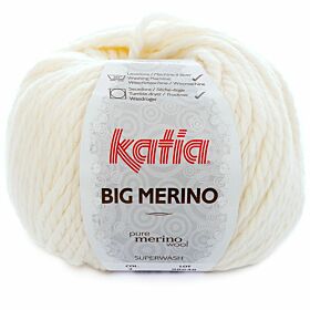 Katia Big Merino 03 ecru / naturel - Wol Acryl garen