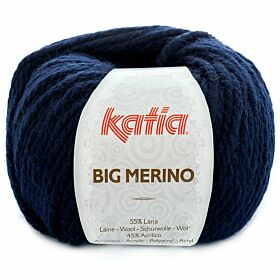 Katia Big Merino 05 marineblauw - Wol/Acryl Garen
