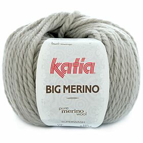 Katia Big Merino 11 lichtgrijs - Wol Acryl Garen