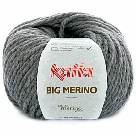 Katia Big Merino 12 grijs - Wol/Acryl Garen