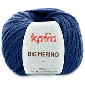 Katia Big Merino 15 koningsblauw - Wol/Acryl Garen