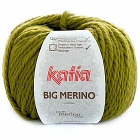 Katia Big Merino 18 pistachegroen - Wol Acryl Garen