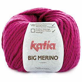Katia Big Merino 25 fuchsia - Wol/Acryl Garen