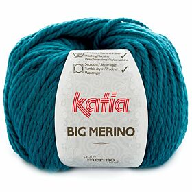 Katia Big Merino 32 donker turquoise - Wol Garen
