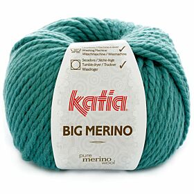 Katia Big Merino 42 zeegroen - Wol/Acryl Garen