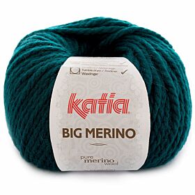 Katia Big Merino 45 petrolblauw - Wol / Acryl Garen