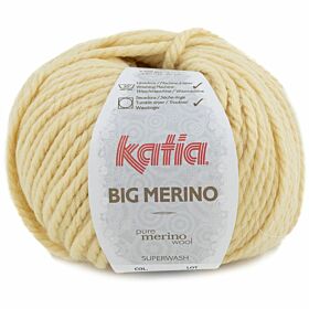 Katia Big Merino - 51 zandgeel - Wol/Acryl Garen