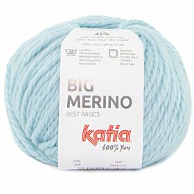 Katia Big Merino - 58 babyblauw - Wol/Acryl Garen