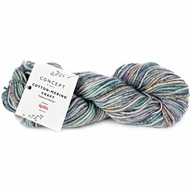 Katia Concept Cotton-Merino Craft 204 coral island - Garen