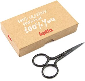 Katia Kleine Schaar - Zwart - 9,5 cm - Handwerkschaar voor precisiewerk 1