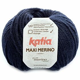 Katia Maxi Merino 05 marineblauw - Wol Garen