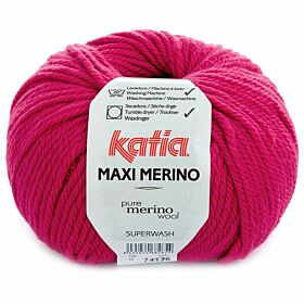 Katia Maxi Merino 42 fuchsia - Wol Garen
