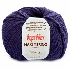 Katia Maxi Merino 45 donkerlila - Wol Garen