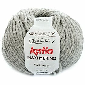 Katia Maxi Merino 51 lichtgrijs - Wol Garen