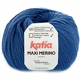 Katia Maxi Merino 55 blauw - Wol Garen