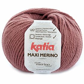 Katia Maxi Merino 58 donker oudroze - Wol Garen