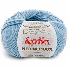 Katia Merino 100% - 08 babyblauw - Merinowol Garen