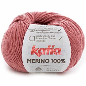 Katia Merino 100% - 76 zalmroze - Wol Garen