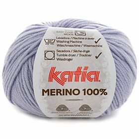 Katia Merino 100% - 81 lichtlila - Merinowol Garen