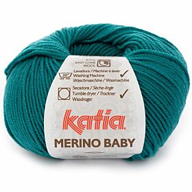 Katia Merino Baby 75 smaragdgroen - Wol Garen