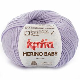 Katia Merino Baby 88 lichtpaars medium - Wol Garen