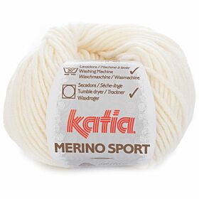 Katia Merino Sport 03 ecru - Wol Garen