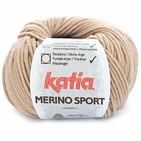 Katia Merino Sport 09 beige - Wol Garen