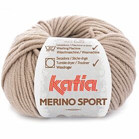 Katia Merino Sport 10 zandbeige - Wol Garen