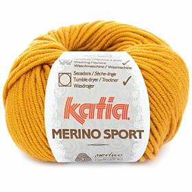 Katia Merino Sport 37 okergeel - Wol Garen