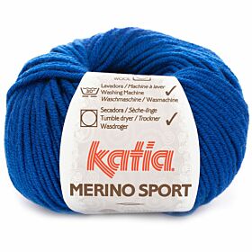 Katia Merino Sport 40 koningsblauw - Wol Garen