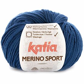Katia Merino Sport 51 blauw - Wol Garen
