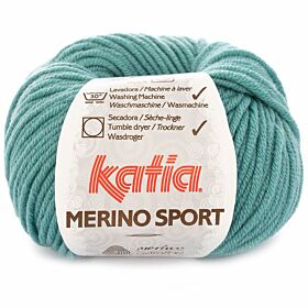 Katia Merino Sport 52 zeegroen - Wol Garen
