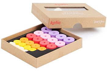Katia Naaldstoppers voor Breinaalden 2-12 mm (set 24 stuks)  1