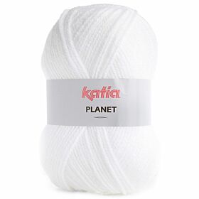 Katia Planet - 3950 wit - Acryl Garen