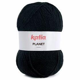 Katia Planet 3974 zwart - Acryl Garen