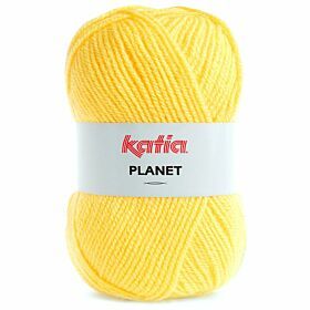 Katia Planet 3978 geel - Acryl Garen