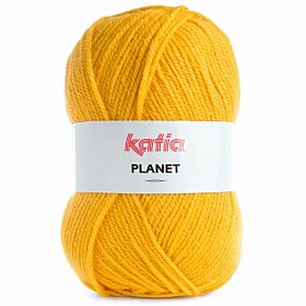 Katia Planet 4001 okergeel - Acryl Garen